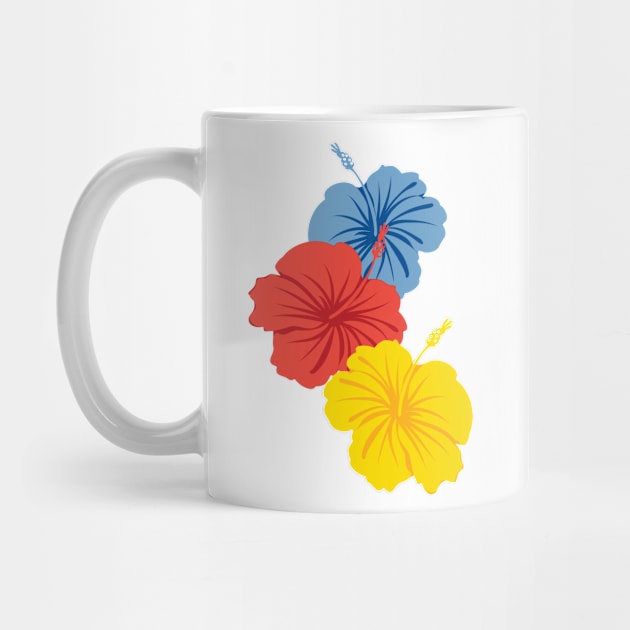 Bright Hibiscus by SWON Design